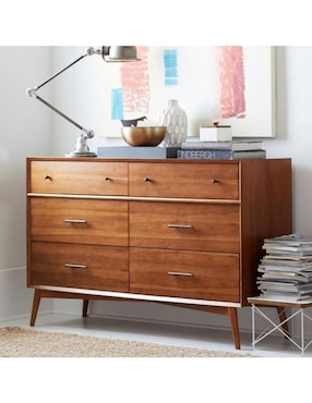 Cómoda Mid Century de madera