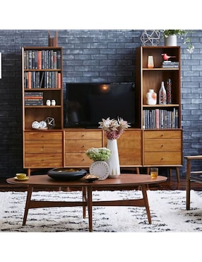 Gabinete Mid Century de madera