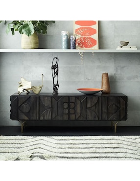 Consola Pictograph de madera