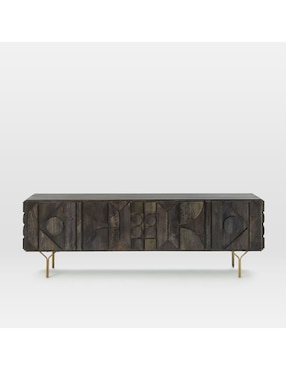 Consola Pictograph de madera