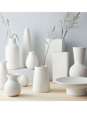 Centro de Mesa Pure White Ceramic