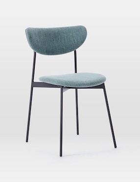 Silla Modern Petal De Tela