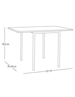 Mesa Box Frame Drop Leaf