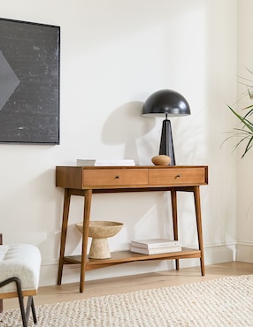 Consola Mid Century de madera