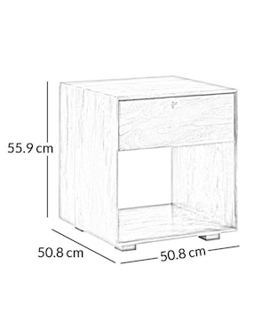 Mesa lateral Anton