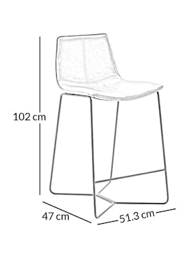 Banco Slope Bar Stool