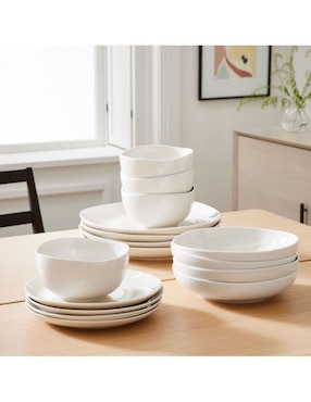 Bowl Organic Shaped de porcelana