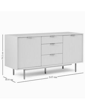 Buffet Quinn de madera