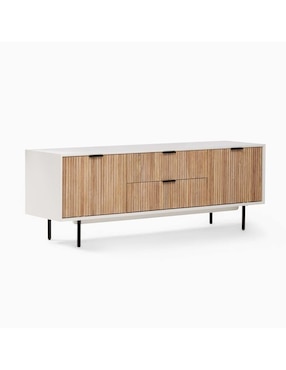 Consola Quinn de madera