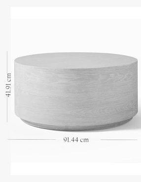 Mesa de centro Drum
