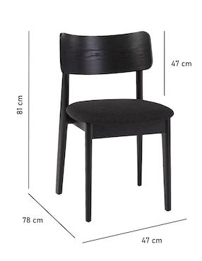 Silla Laila de tela