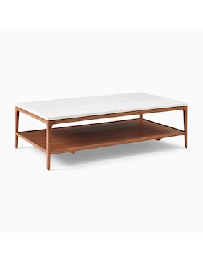 Mesa De Centro West Elm Parker De Madera