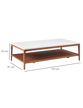 Mesa de centro Parker