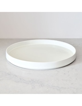 Bandeja decorativa Straight Sided de gres