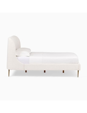 Cama Lana Upholstered de madera queen size