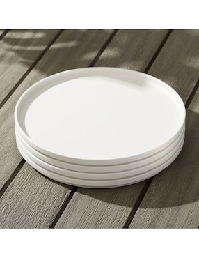 Imagen de producto Plato trinche Modern de melamina 4 piezas