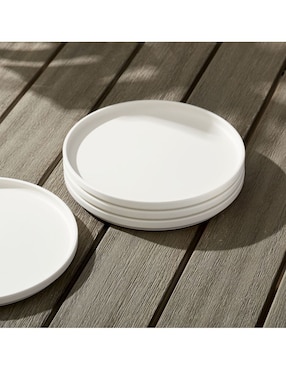 Plato ensalada Modern de melamina 4 piezas