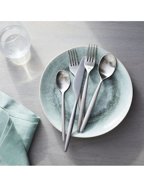Set cubiertos Sidney Flatware de acero inoxidable 5 piezas