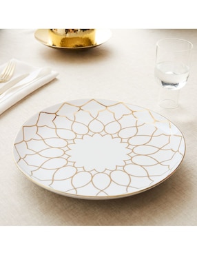 Plato trinche Jothoor de porcelana