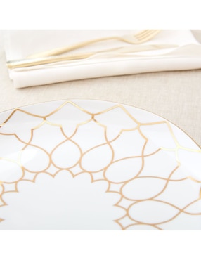 Plato trinche Jothoor de porcelana