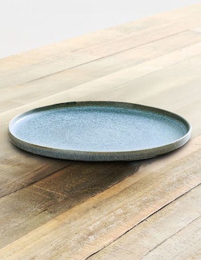 Plato trinche Tulip de gres