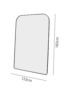 Espejo irregular Streamline