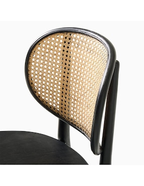 Silla Bleecker West Elm de madera