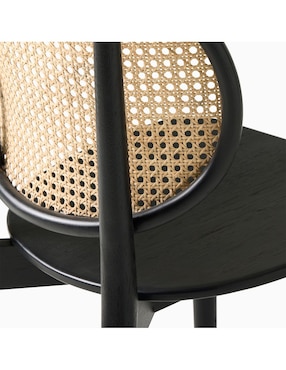 Silla Bleecker West Elm de madera