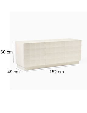 Consola Luisa Media de madera