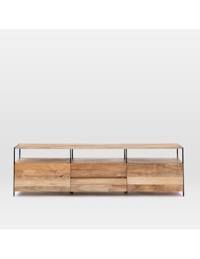Consola Industrial Storage de madera