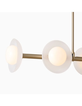Candelabro de metal Bezel