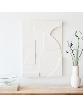Cuadro técnica mixta West Elm Desmond Deconstructed