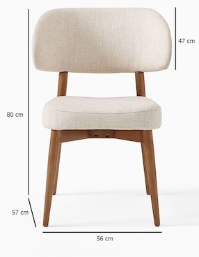 Silla Hyde de madera