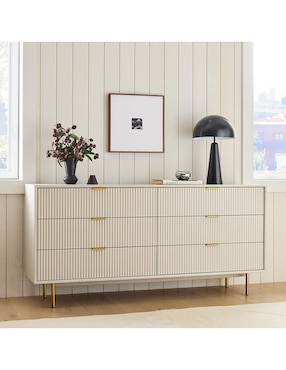 Cómoda Quinn de madera