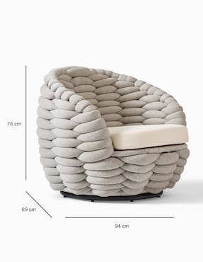 Silla Cozy Outdoor de metal