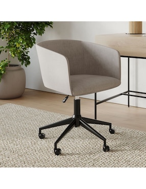 Silla oficina Deacon de metal