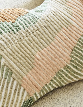Funda cojín Embroidered Wavy