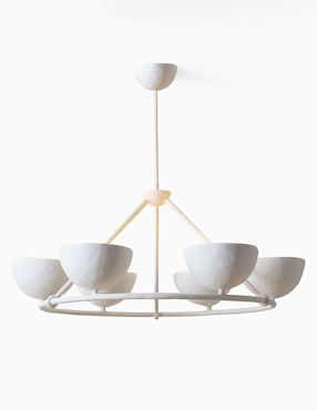 Candelabro de acero Florent Chandelier