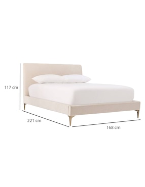 Cama Lana de madera pino