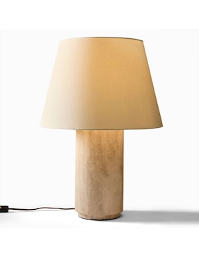 Lámpara de mesa led Colin King Travertine