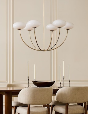 Candelabro de metal Talia