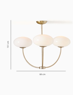 Candelabro de metal Talia