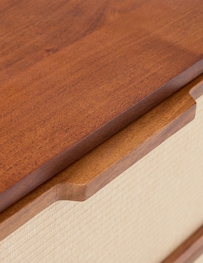 Cómoda Douglas de madera acacia