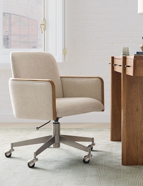 Silla de oficina Wood Swivel