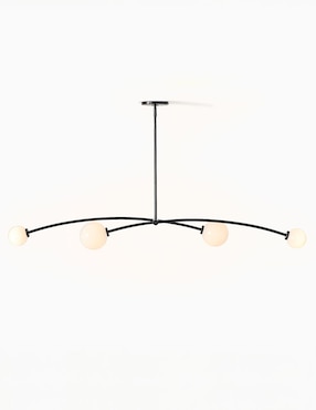 Candelabro de vidrio Holling