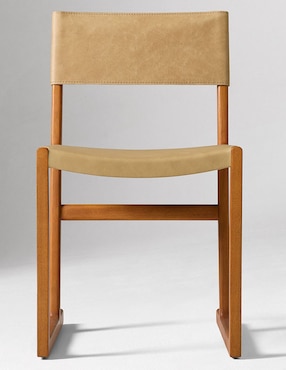 Silla Clyde de madera encino