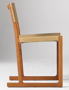 Silla Clyde de madera encino