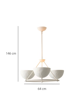 Lámpara colgante led Florent Chandelier