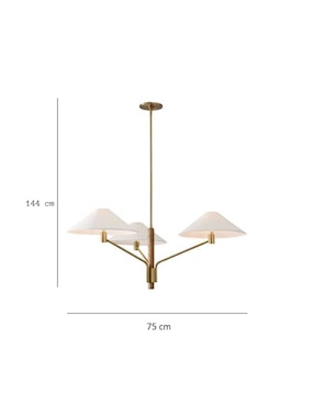 Lámpara colgante LED Devon