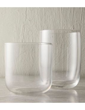 Vaso Doble Pack Eddi de vidrio